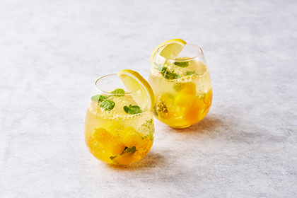 ソーダやお酒とまぜて