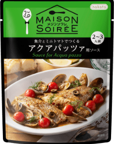 MAISONSOIREE メゾンソワレ 魚介とミニトマトでつくるアクアパッツァ用ソース